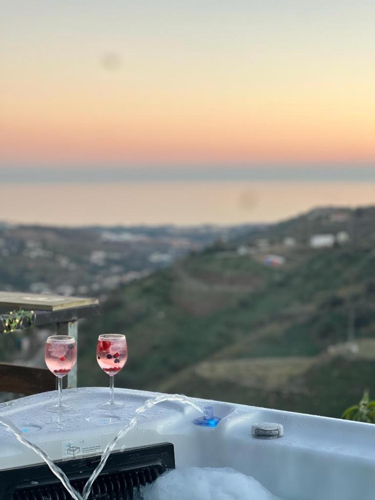 Casa Rural Malaga Monkey Love Con Jacuzzi Иснате Экстерьер фото